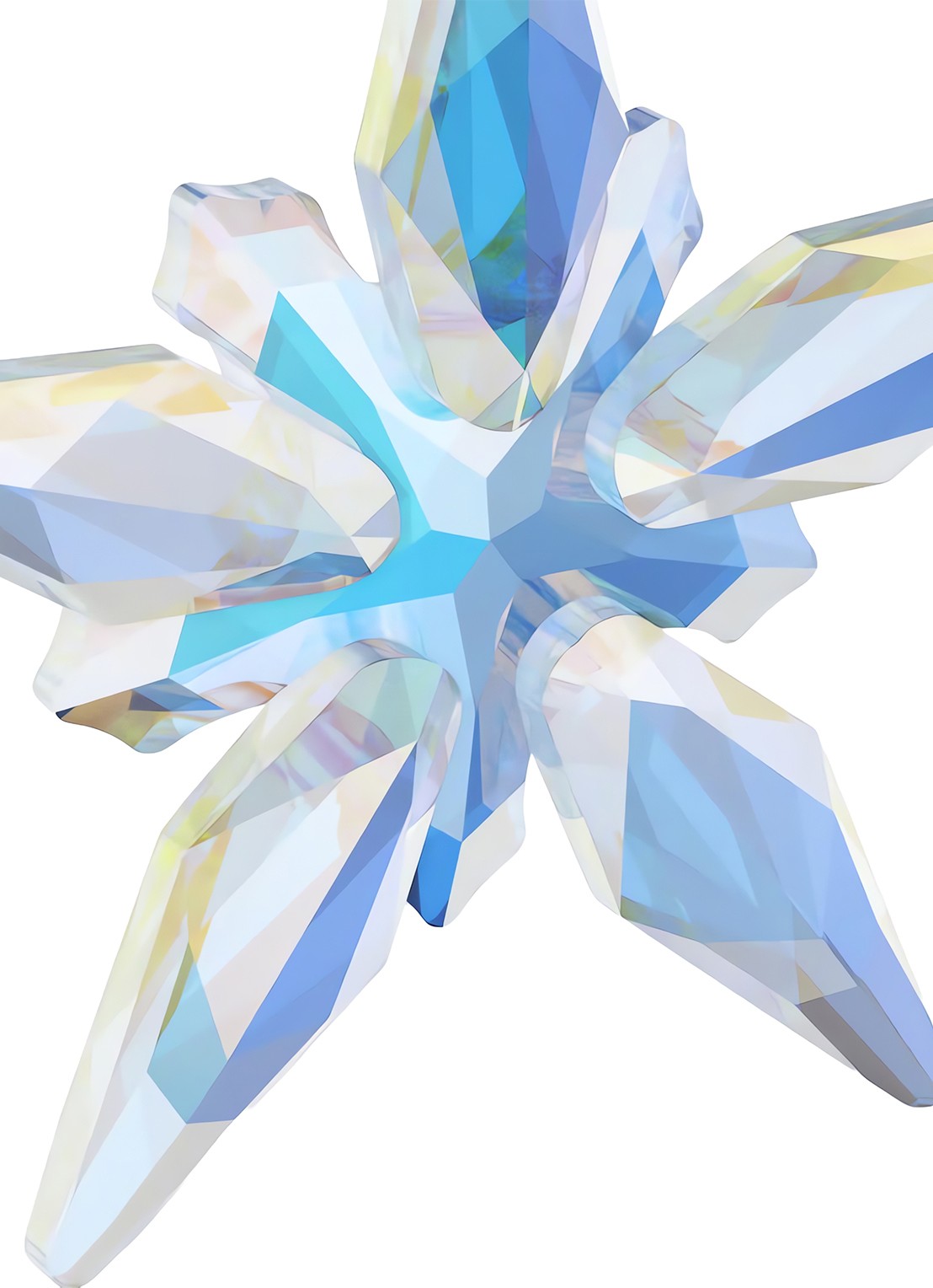 Swarovski Annual Edition 130-jarig jublileum kersthanger  - detail 2 blauw