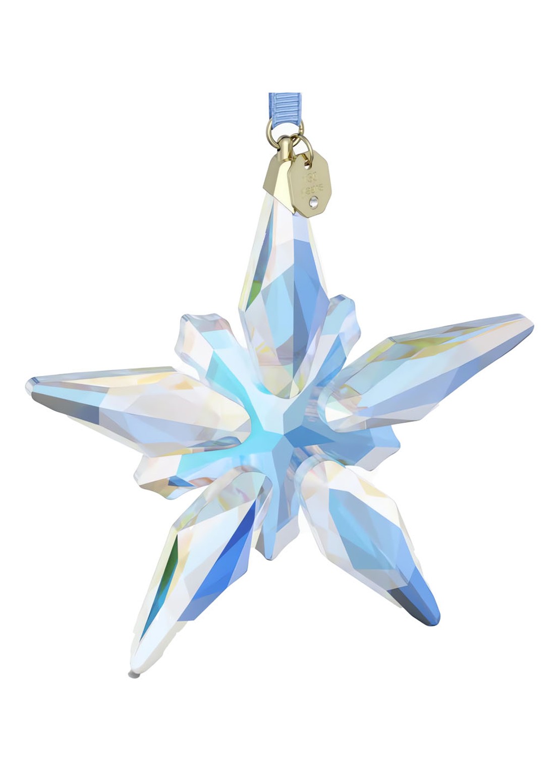 Swarovski Annual Edition 130-jarig jublileum kersthanger  - detail 5 blauw