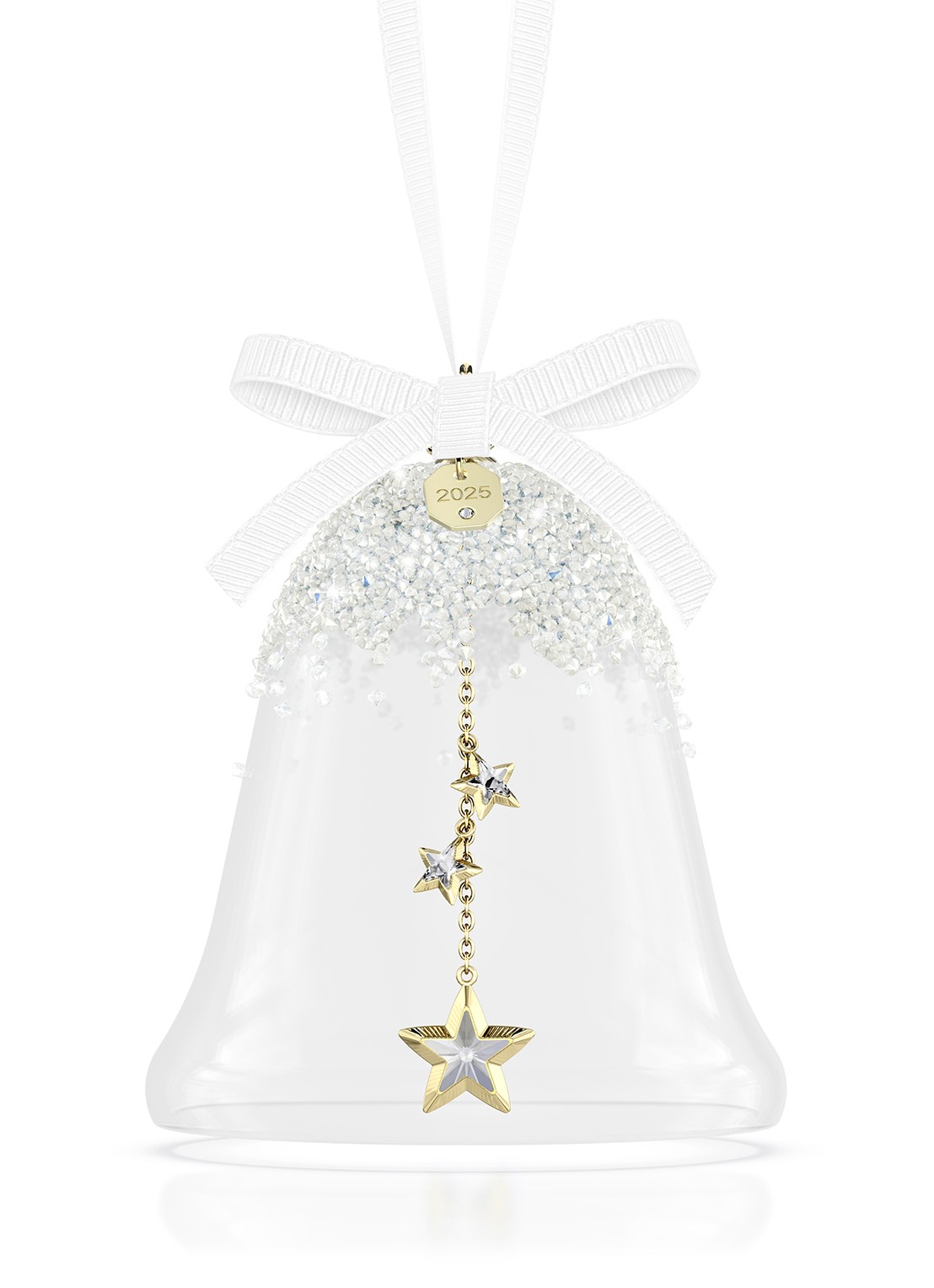 Swarovski Annual Edition 2025 kersthanger - voorkant goud