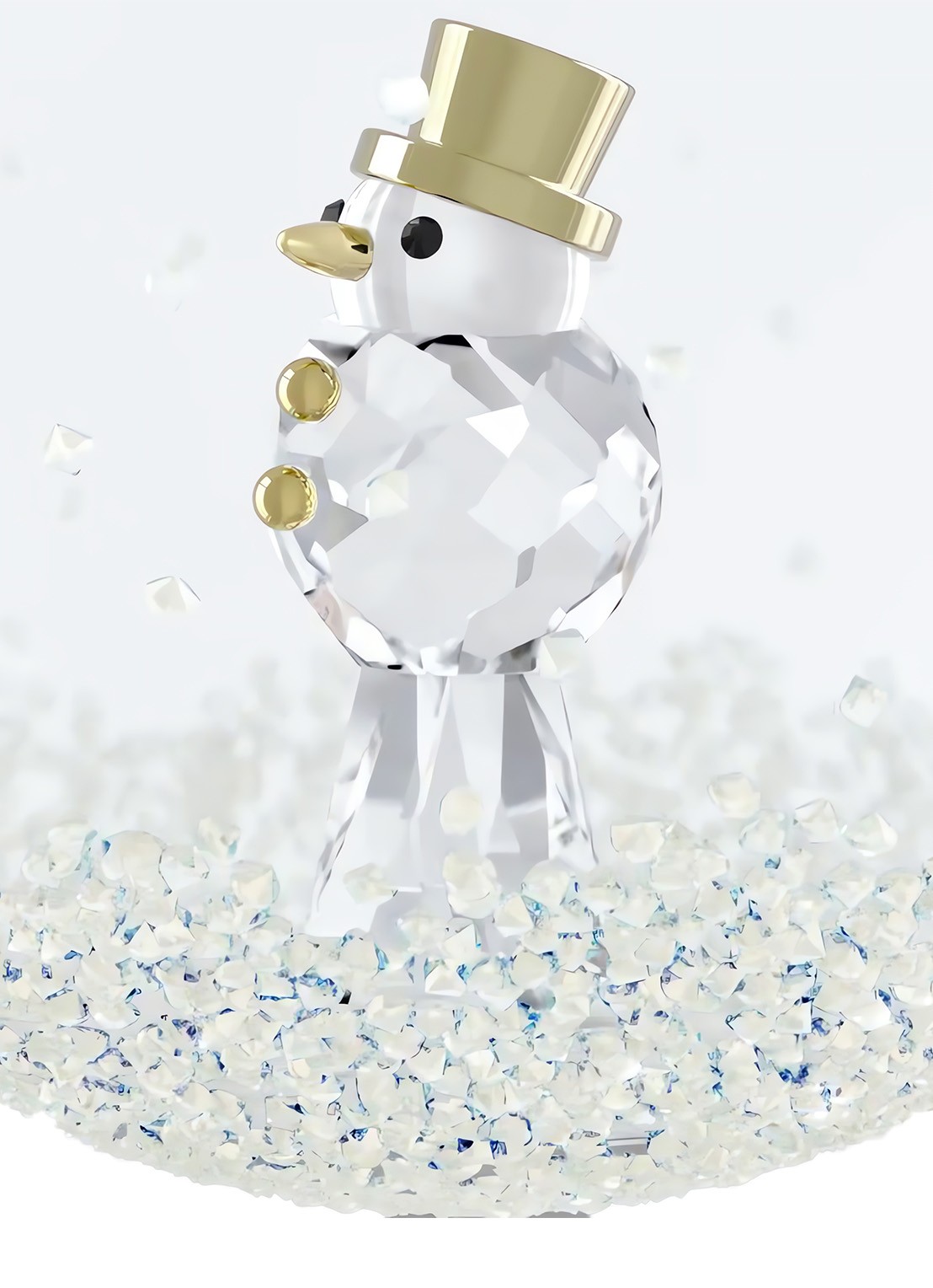 Swarovski Annual Edition: kerstbal ornament 2026 - detail 4 transparant