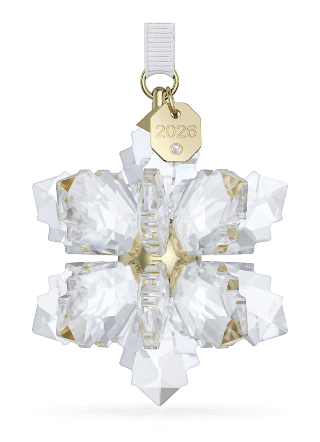 Swarovski Annual Edition: ornament 3D 2026 - voorkant 4 goud
