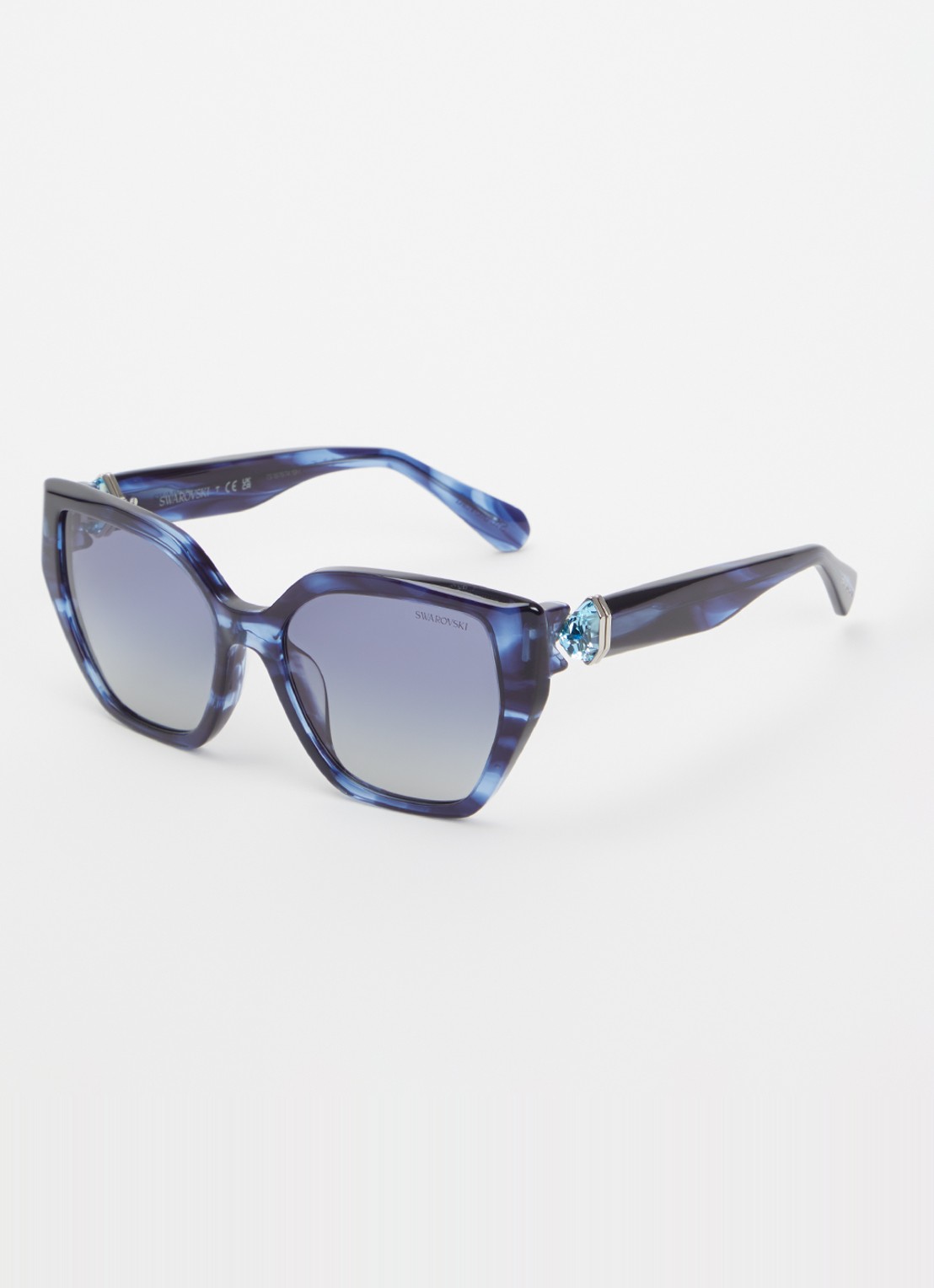 Swarovski Butterfly zonnebril gepolariseerd SK6044U - voorkant 4 donkerblauw