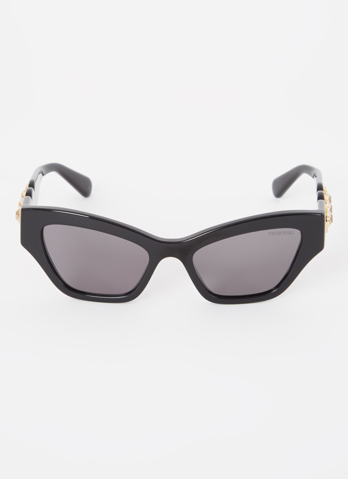 Swarovski Cat Eye zonnebril gepolariseerd SK6021 - detail zwart