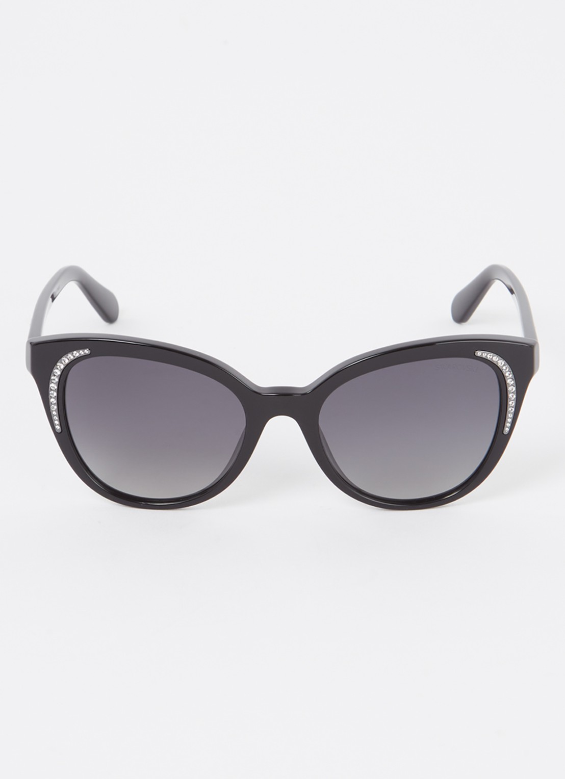 Swarovski Cat Eye zonnebril gepolariseerd SK6031 - detail zwart