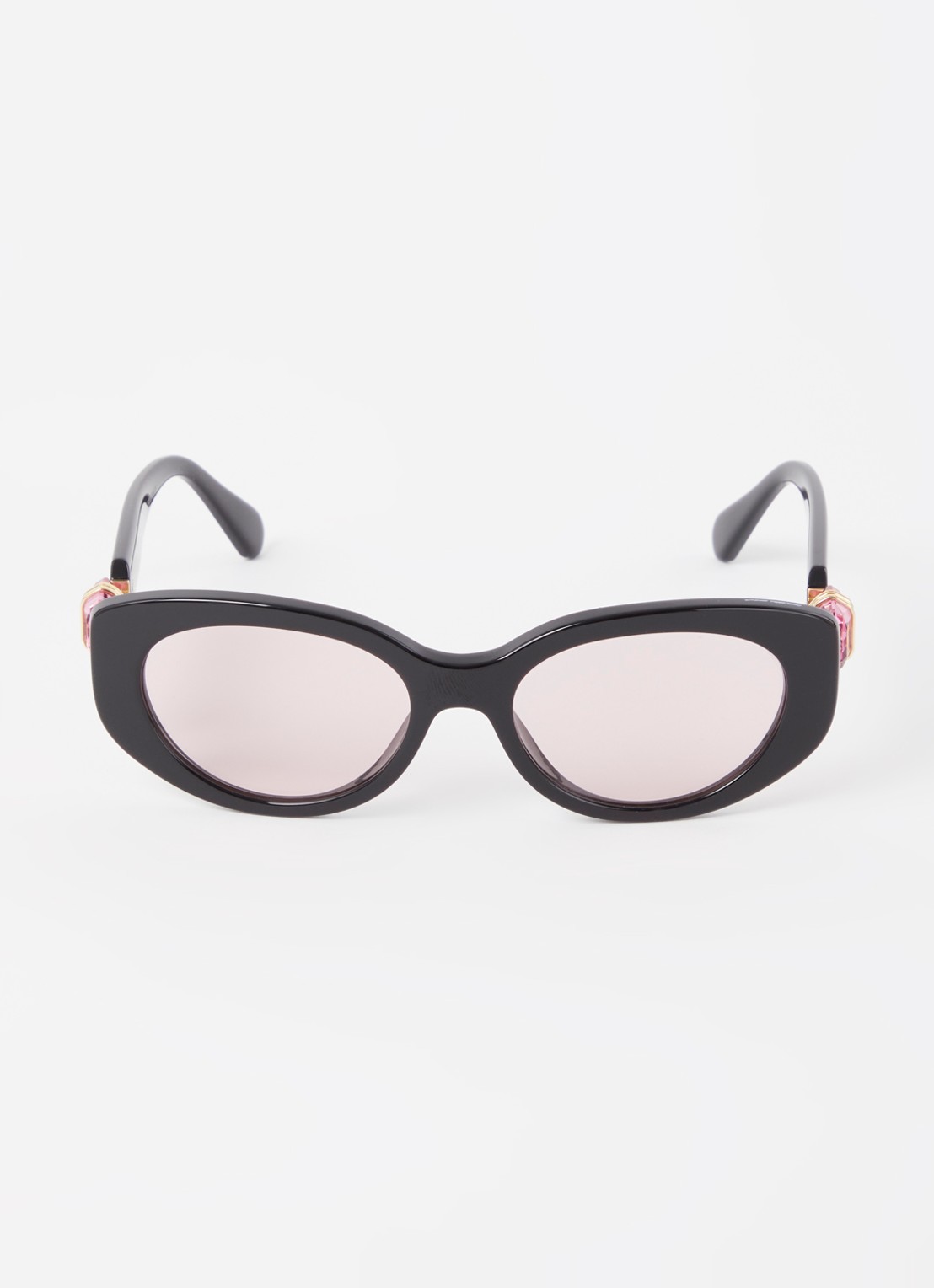 Swarovski Cat Eye zonnebril SK6002   - detail 3 zwart