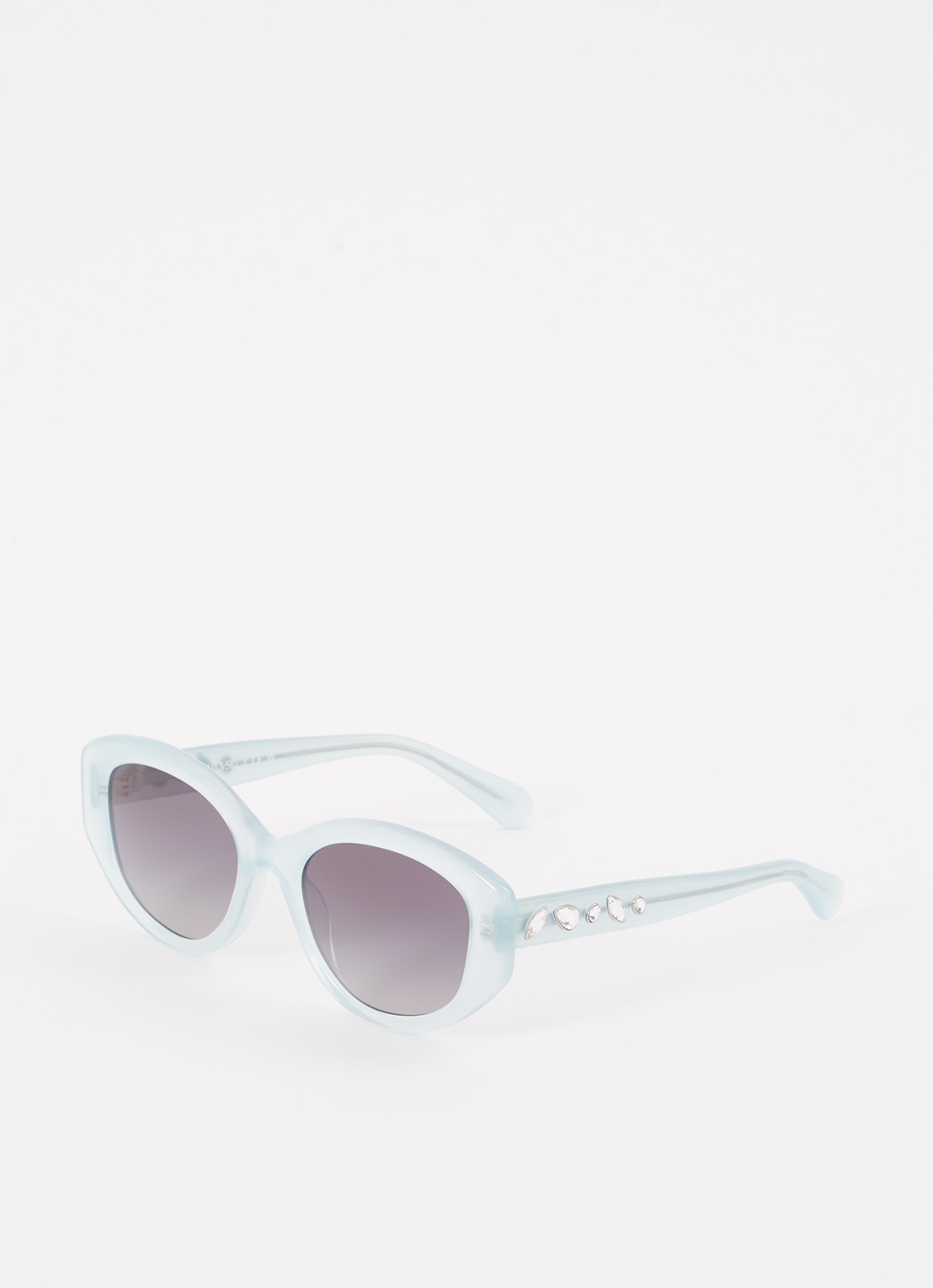 Swarovski Cat Eye zonnebril SK6005 - voorkant 3 lichtblauw