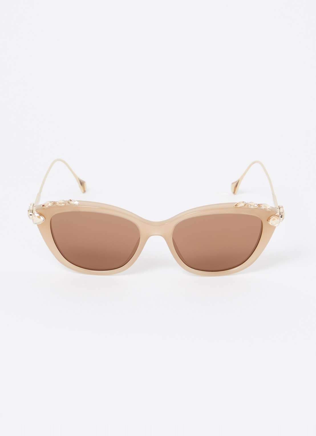 Swarovski Cat Eye zonnebril SK6010  - detail beige