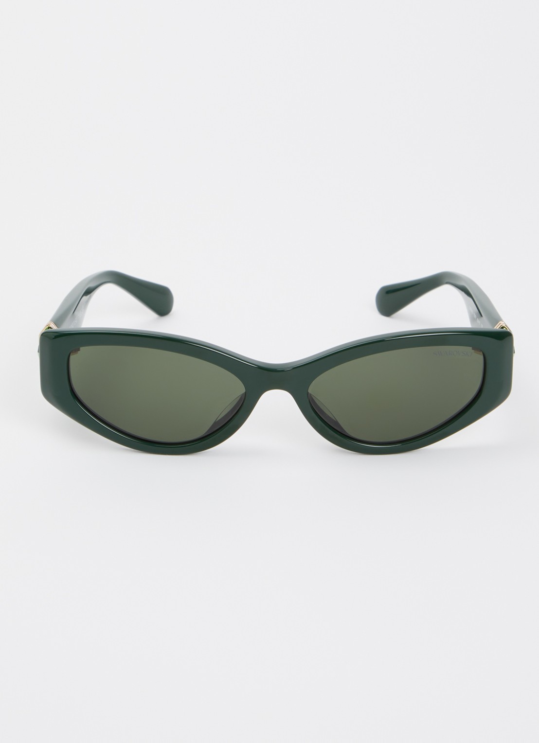 Swarovski Cat Eye zonnebril SK6045U - detail groen