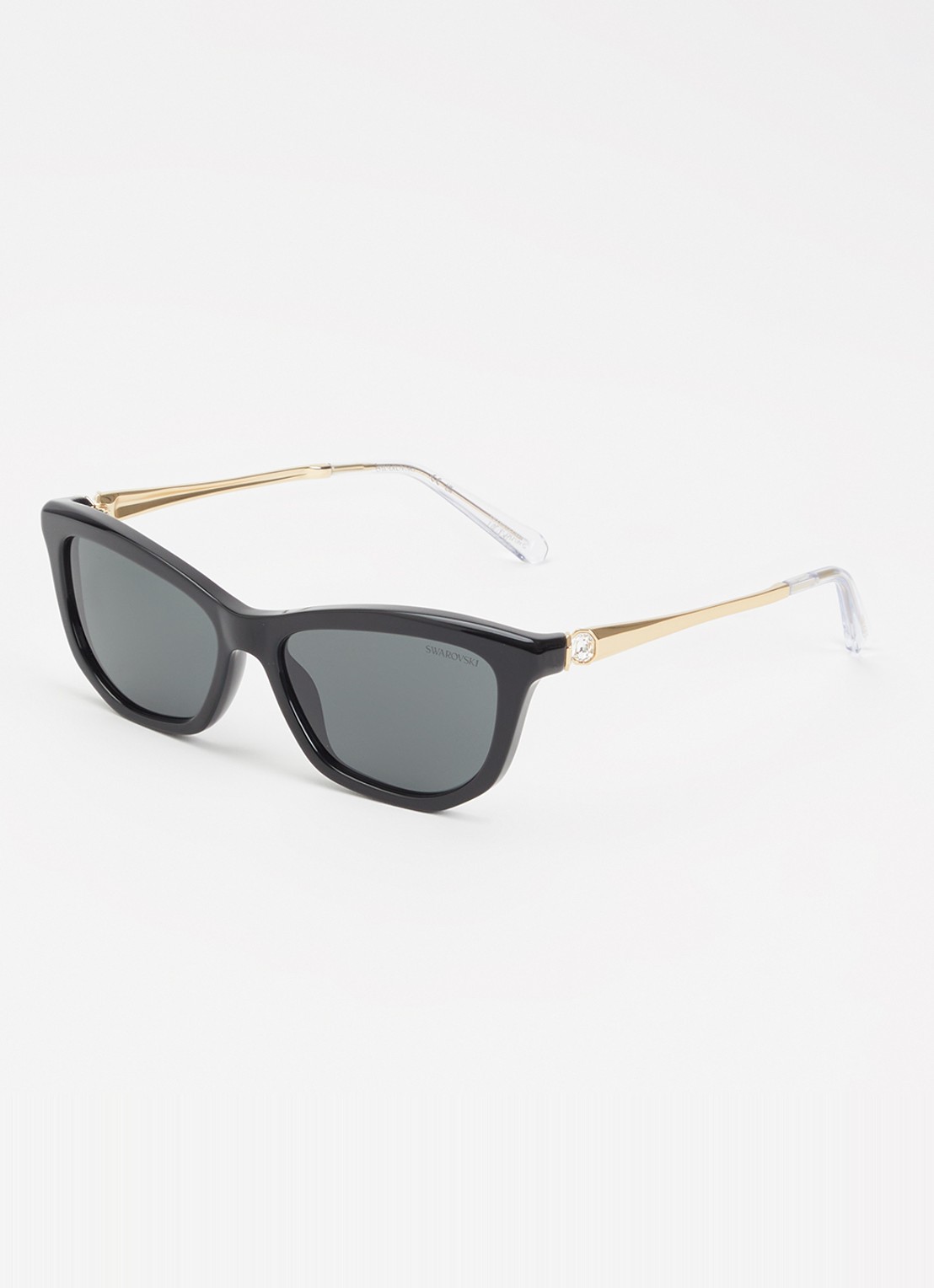Swarovski Cat Eye zonnebril SK6057 - voorkant zwart
