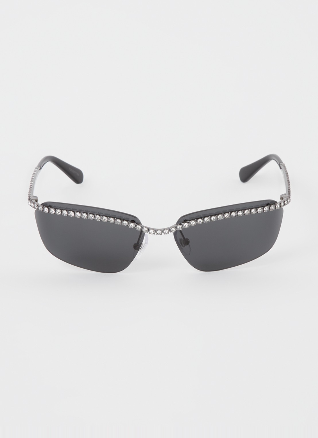 Swarovski Cat Eye zonnebril SK7001  - detail 3 zilver