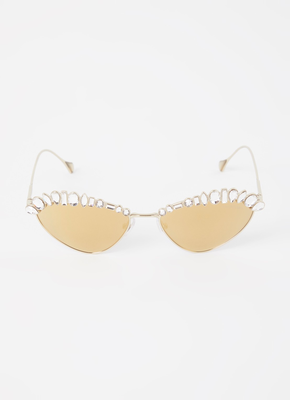Swarovski Cat Eye zonnebril SK7009 - detail goud