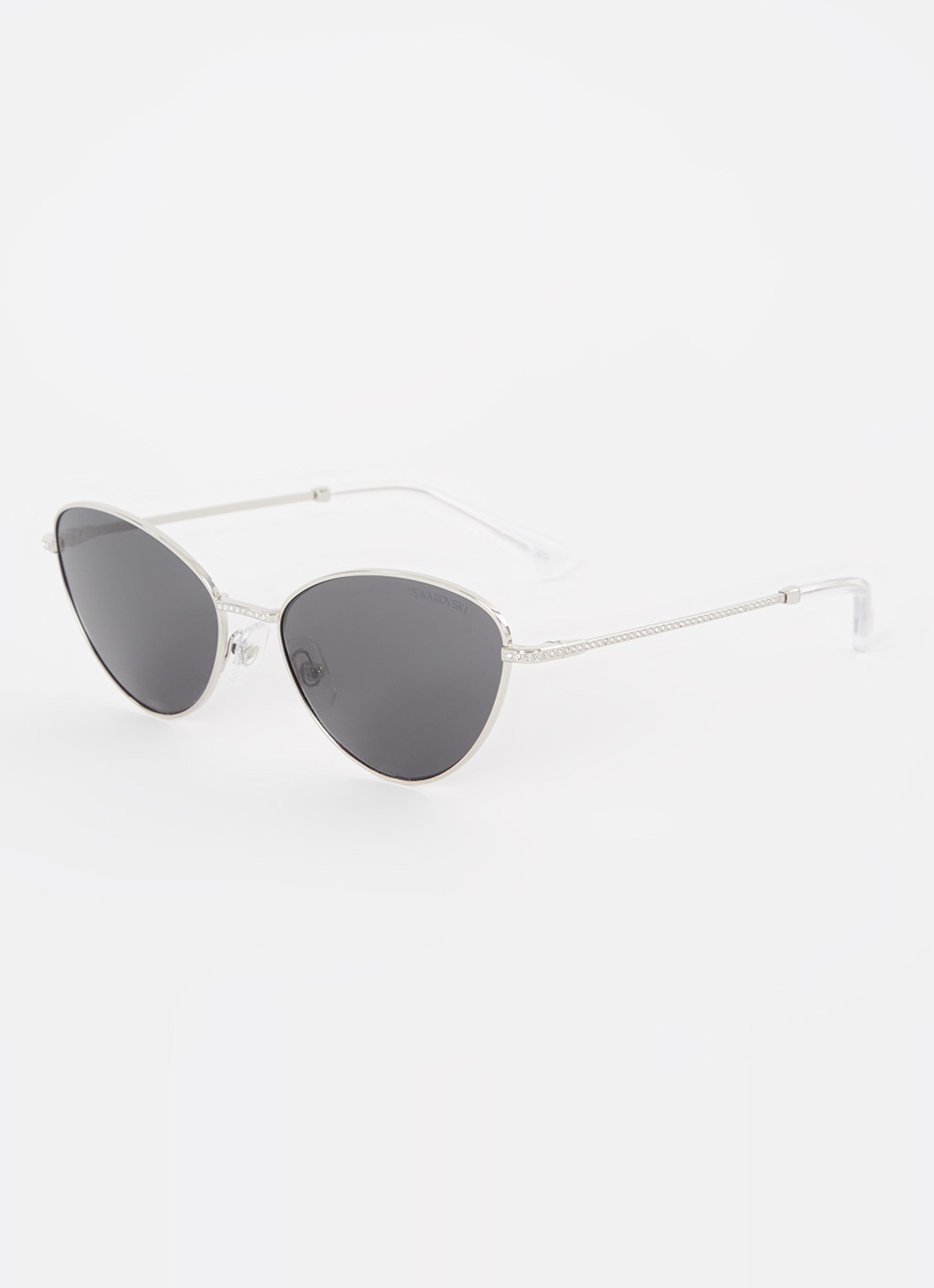Swarovski Cat Eye zonnebril SK7014 - voorkant 4 zilver
