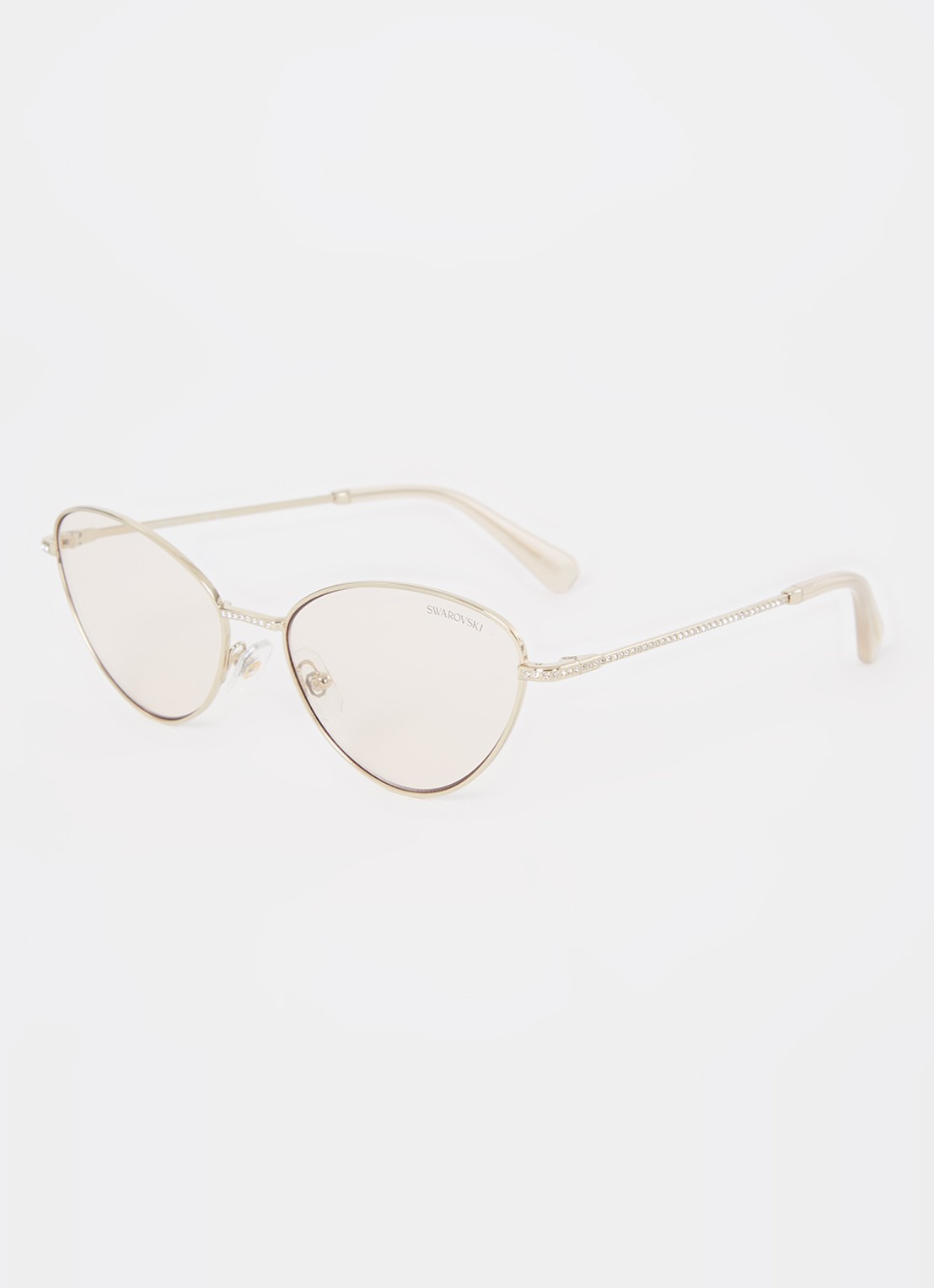 Swarovski Cat Eye zonnebril SK7014 - voorkant 4 goud
