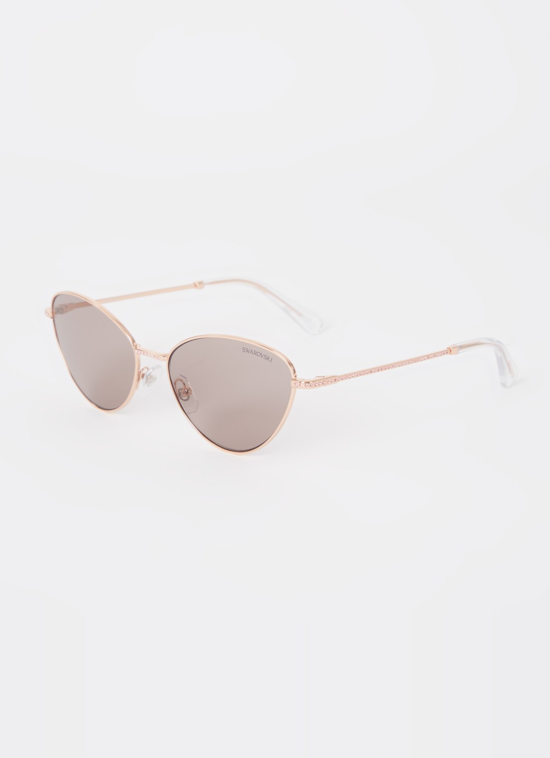 Swarovski Cat Eye zonnebril SK7014 - voorkant roségoud