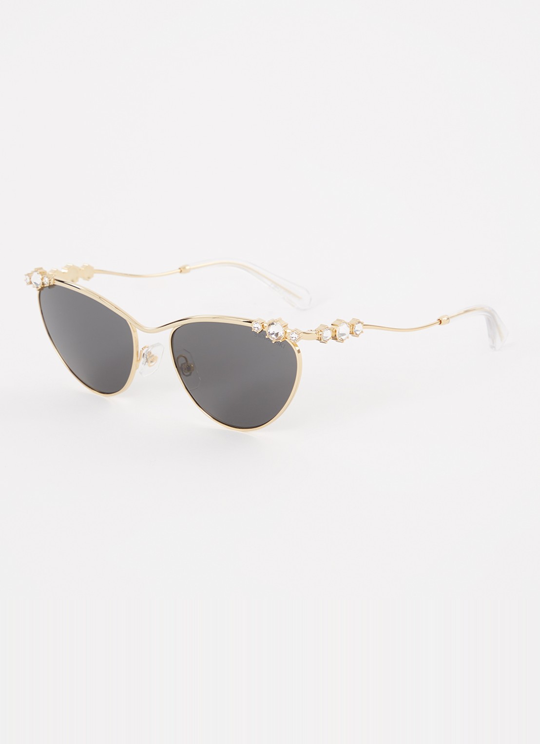 Swarovski Cat Eye zonnebril SK7017 - voorkant 4 goud