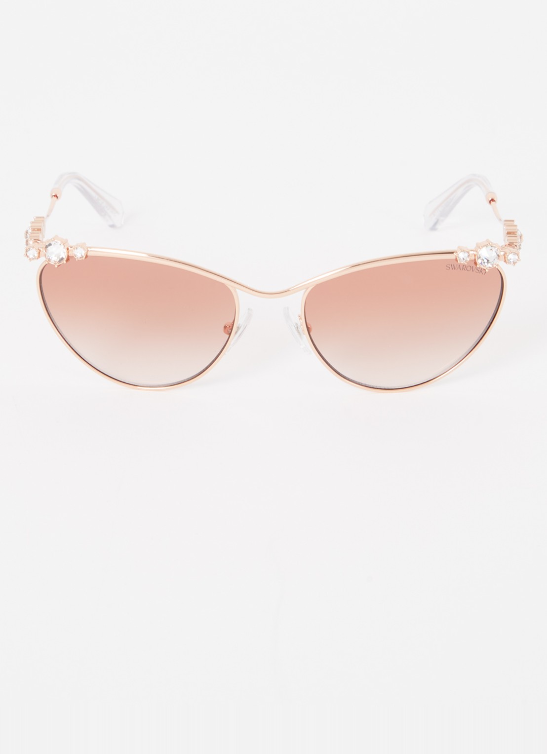 Swarovski Cat Eye zonnebril SK7017 - detail roségoud