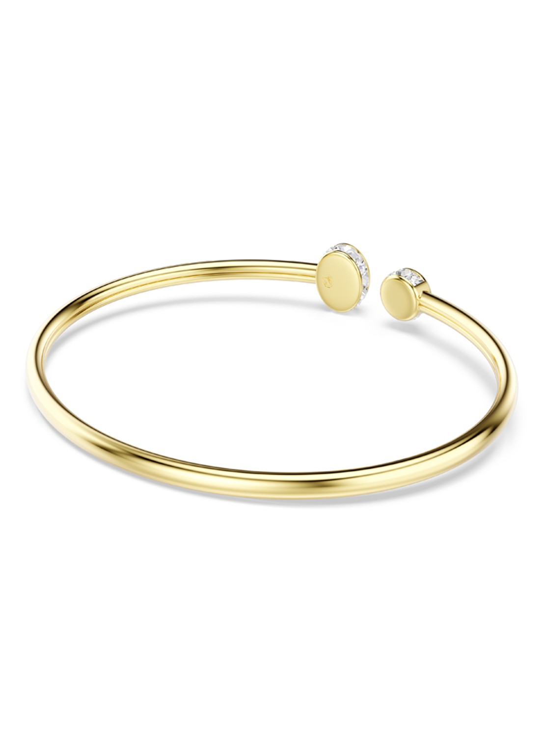 Swarovski Chroma bangle met kristal  - detail 5 goud