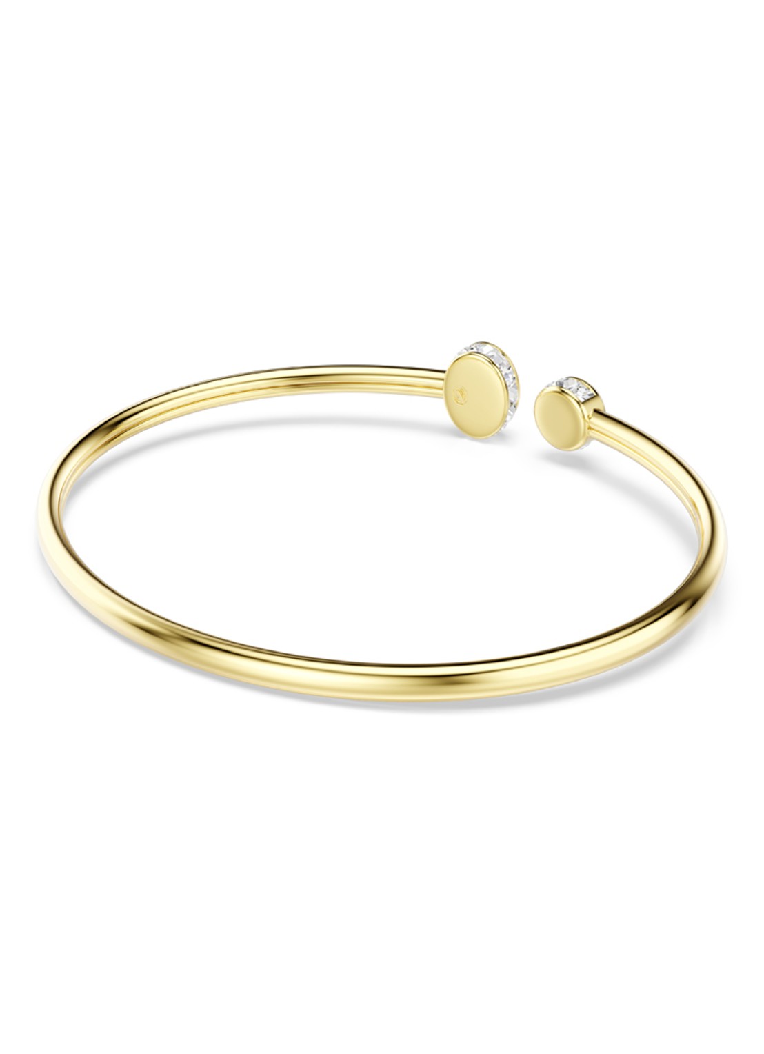 Swarovski Chroma bangle met kristal - detail 4 goud