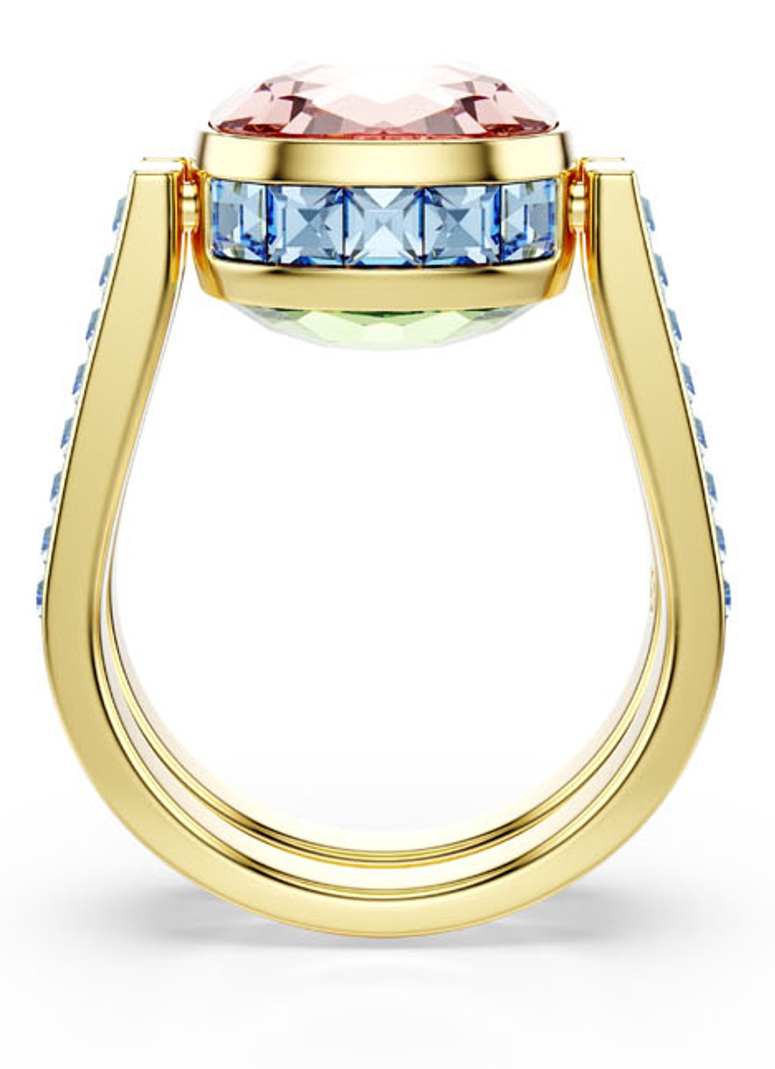 Swarovski Chroma ring verguld 50 - detail 4 goud