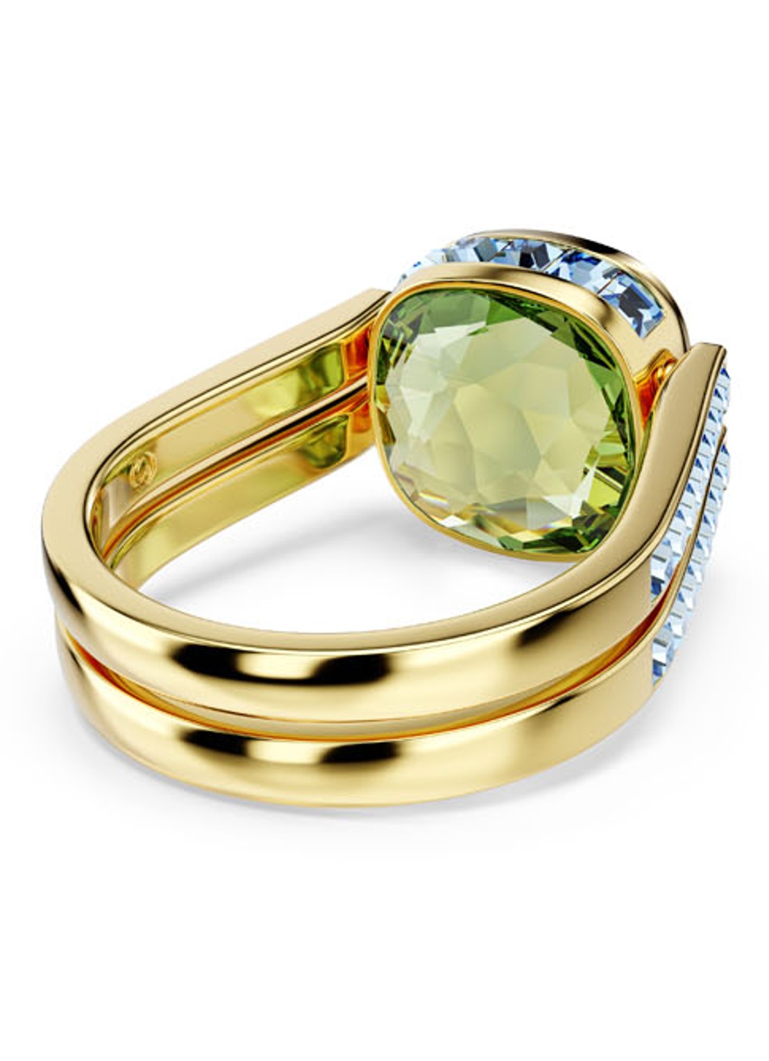 Swarovski Chroma ring verguld 60  - detail 6 goud