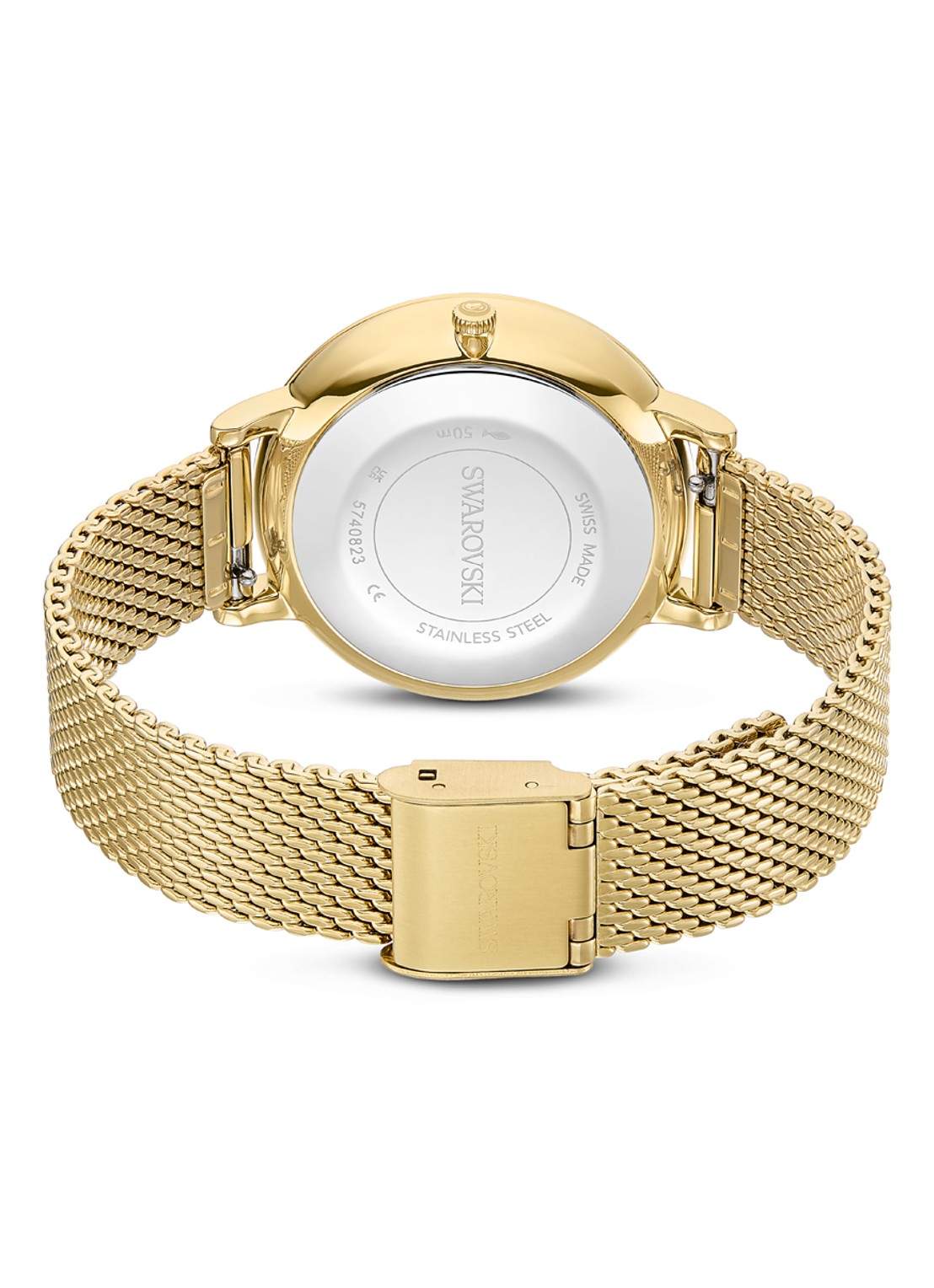 Swarovski Clarica horloge 5740823 - detail 3 goud