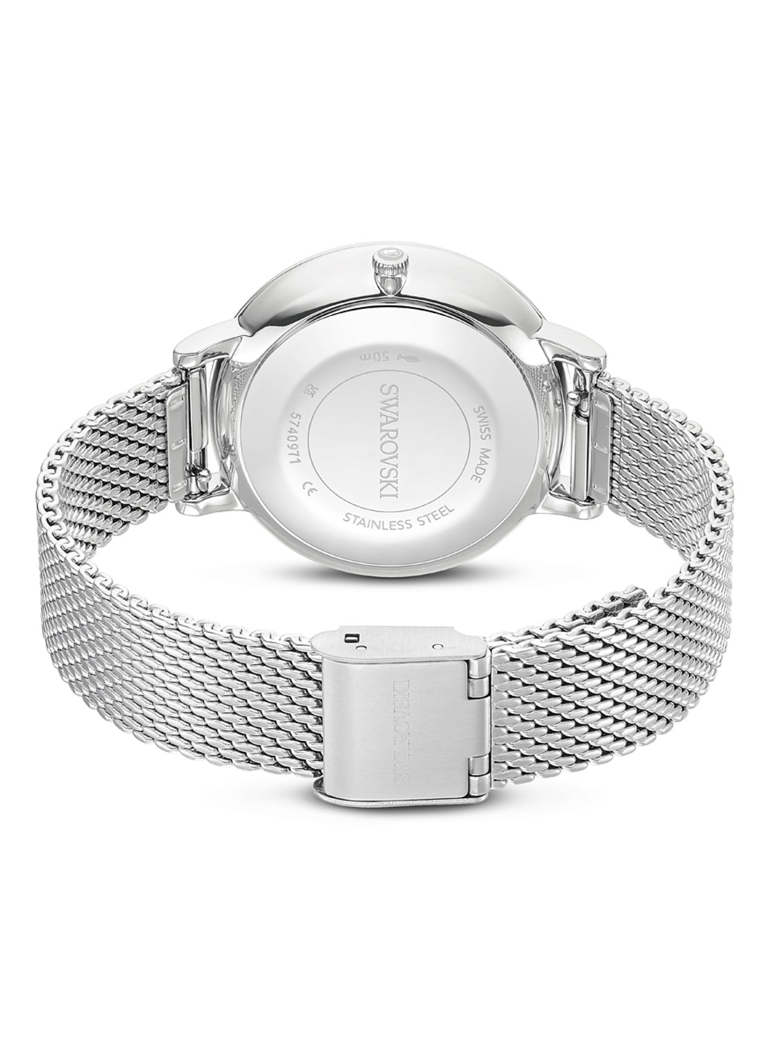 Swarovski Clarica horloge 5740971 - detail 2 zilver