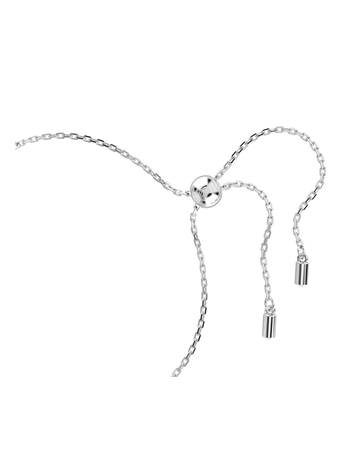 Swarovski Constella armband met kristal M  - detail 2 zilver