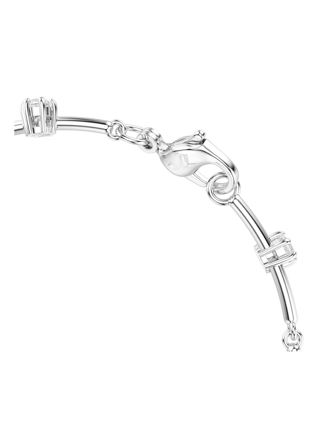 Swarovski Constella armband met kristal M  - detail 3 zilver