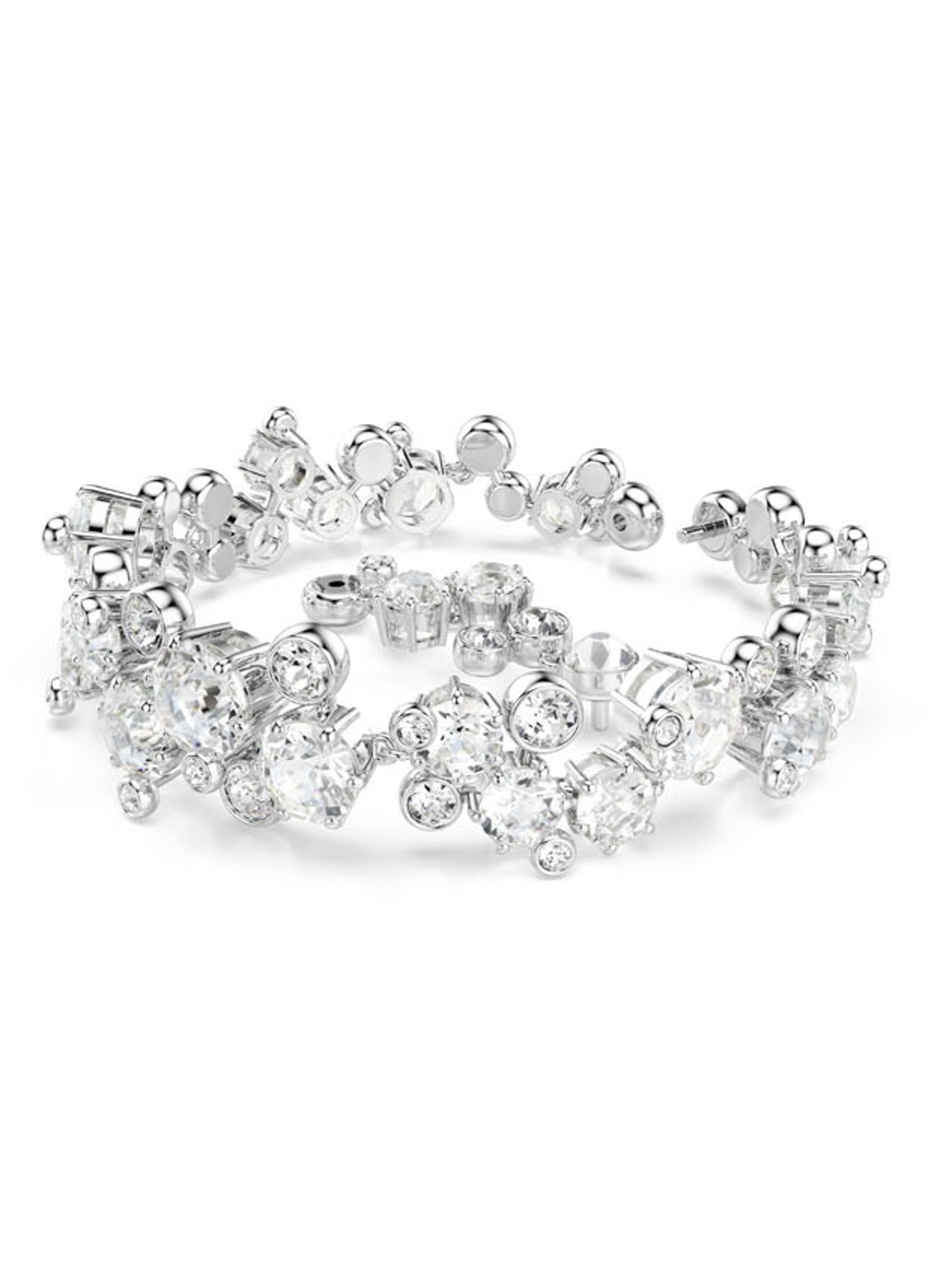 Swarovski Constella armband met kristal M - detail zilver
