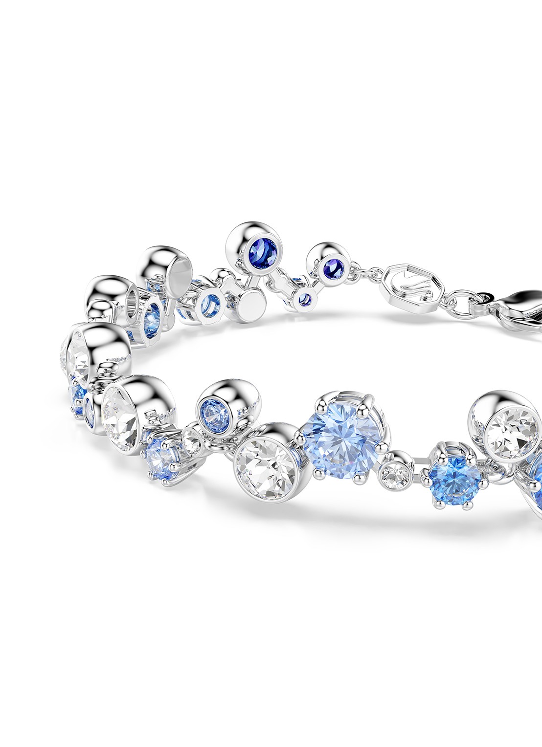 Swarovski Constella armband met zirkonia M - detail 5 zilver