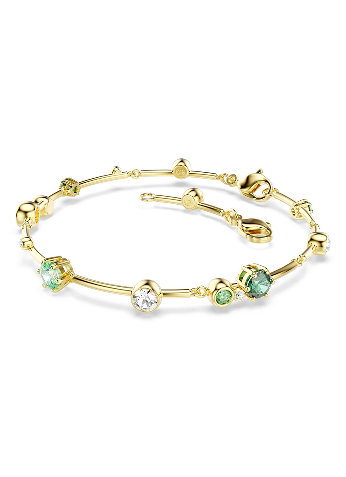 Swarovski Constella armband met zirkonia - detail goud