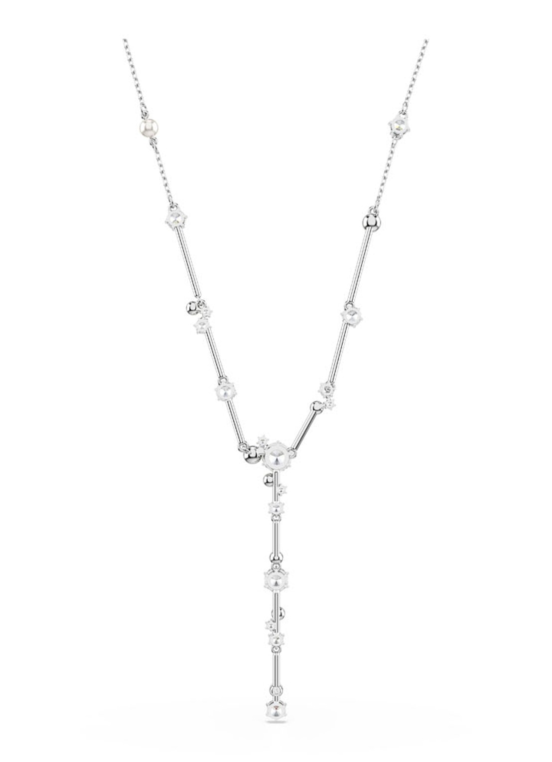 Swarovski Constella ketting met hanger  - detail 3 zilver