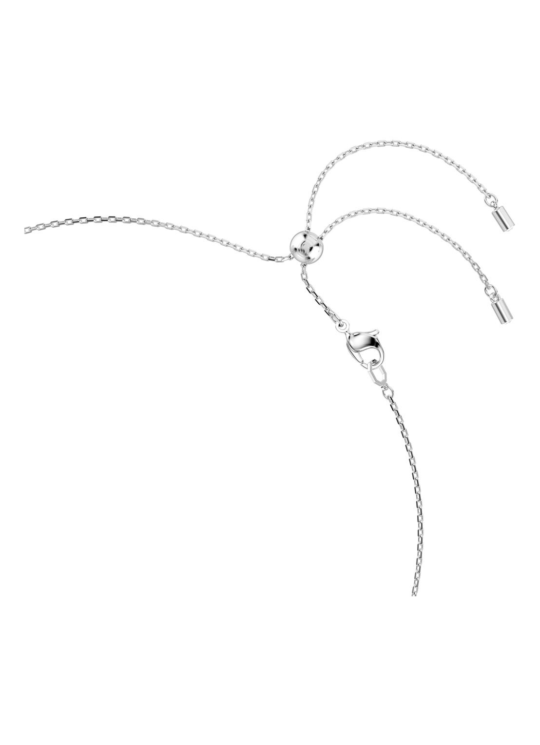 Swarovski Constella ketting met kristal - detail 2 zilver