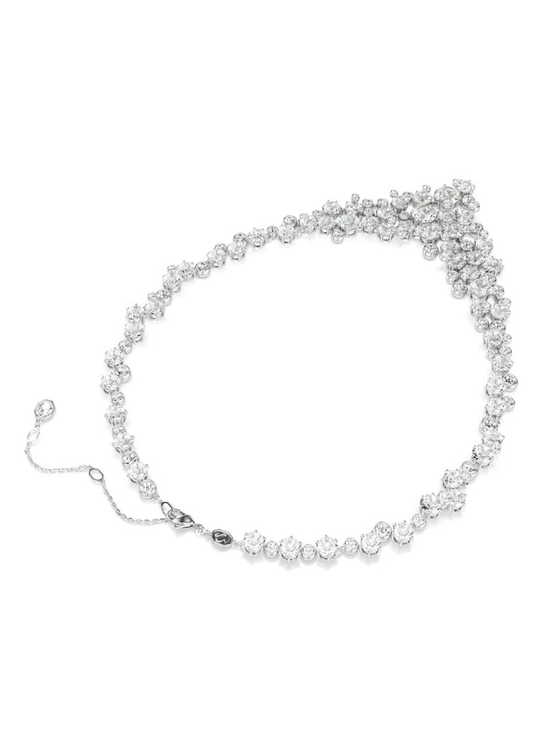 Swarovski Constella ketting met kristal - detail 6 zilver