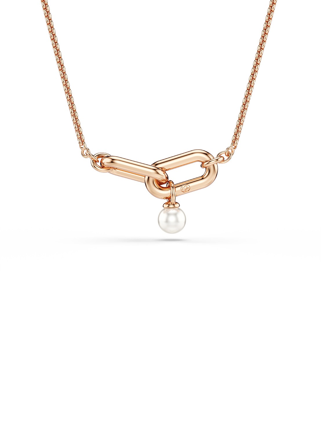 Swarovski Constella ketting met kristal - detail 4 roségoud