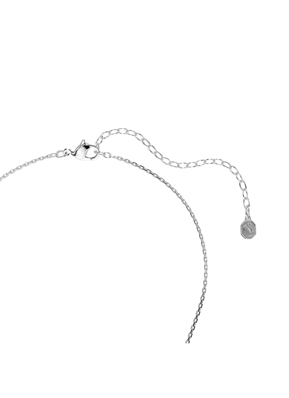 Swarovski Constella ketting met kristal - detail 3 zilver