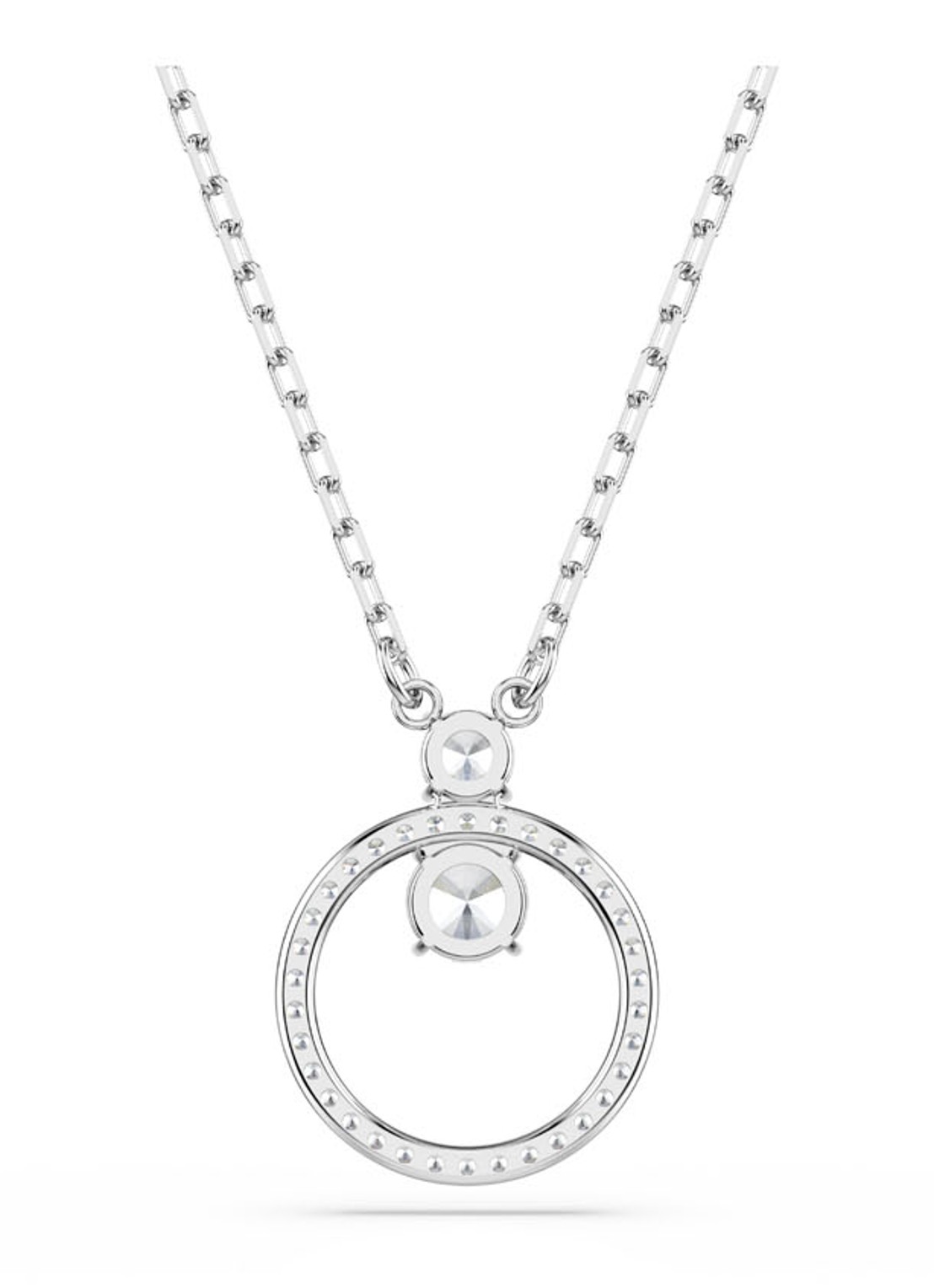 Swarovski Constella ketting met zirkonia - detail 3 zilver