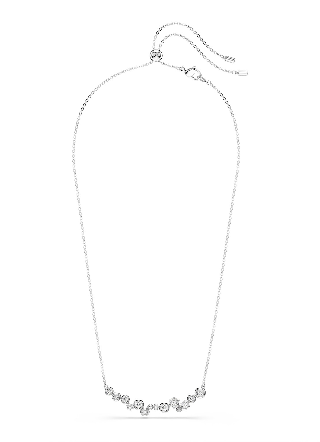 Swarovski Constella ketting met zirkonia - detail 3 zilver