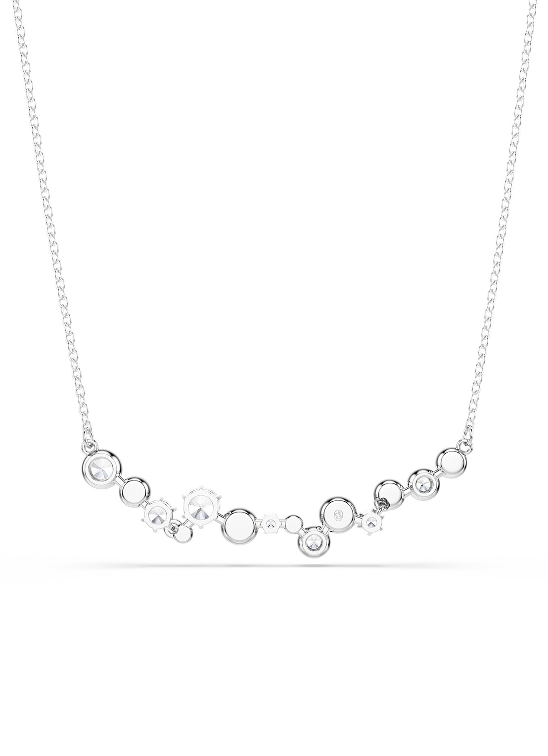 Swarovski Constella ketting met zirkonia - detail 6 zilver