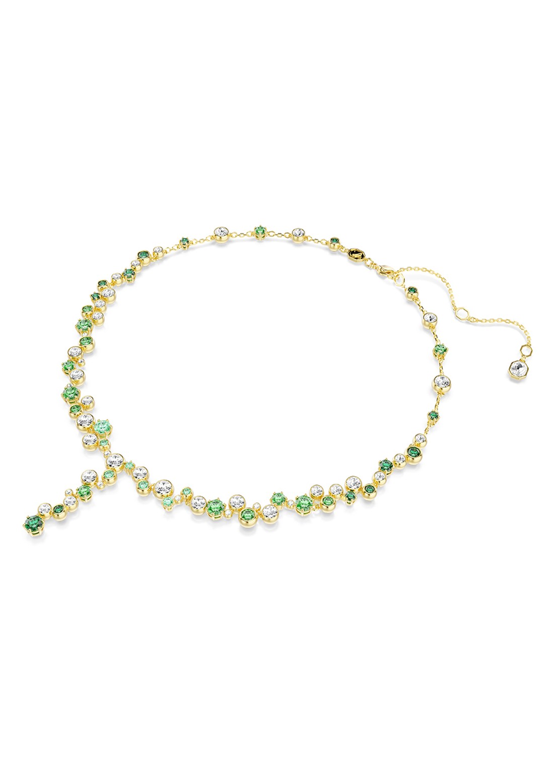 Swarovski Constella ketting met zirkonia - detail 3 goud