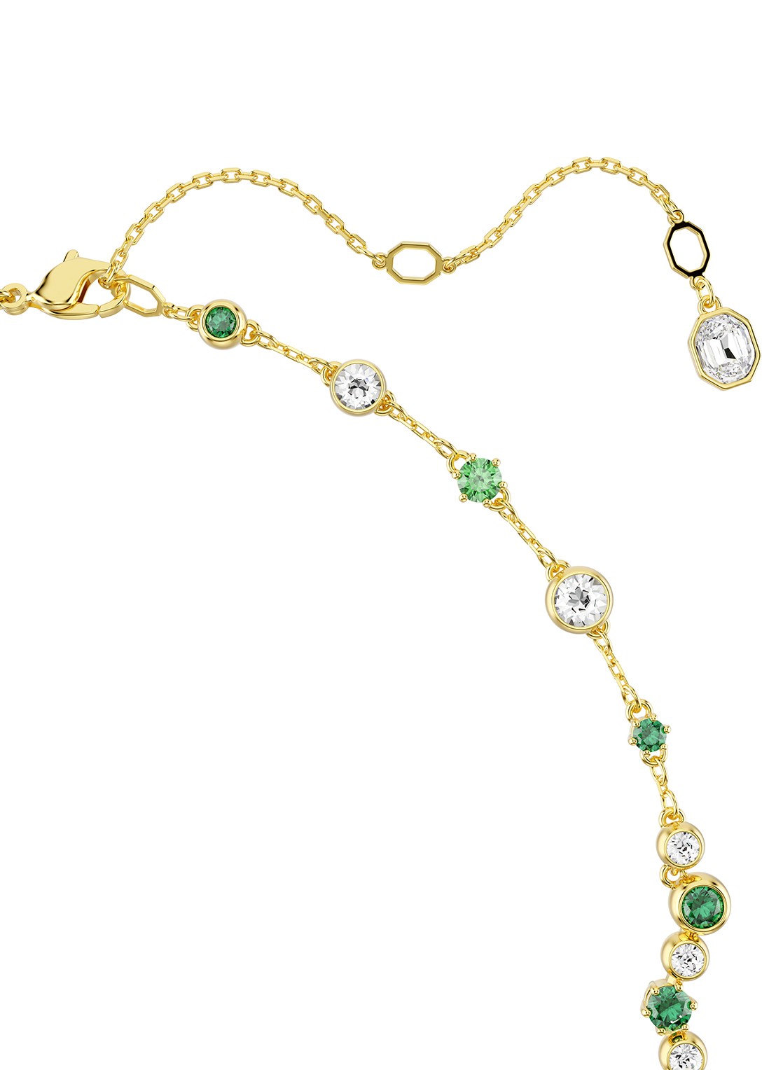 Swarovski Constella ketting met zirkonia - detail 4 goud