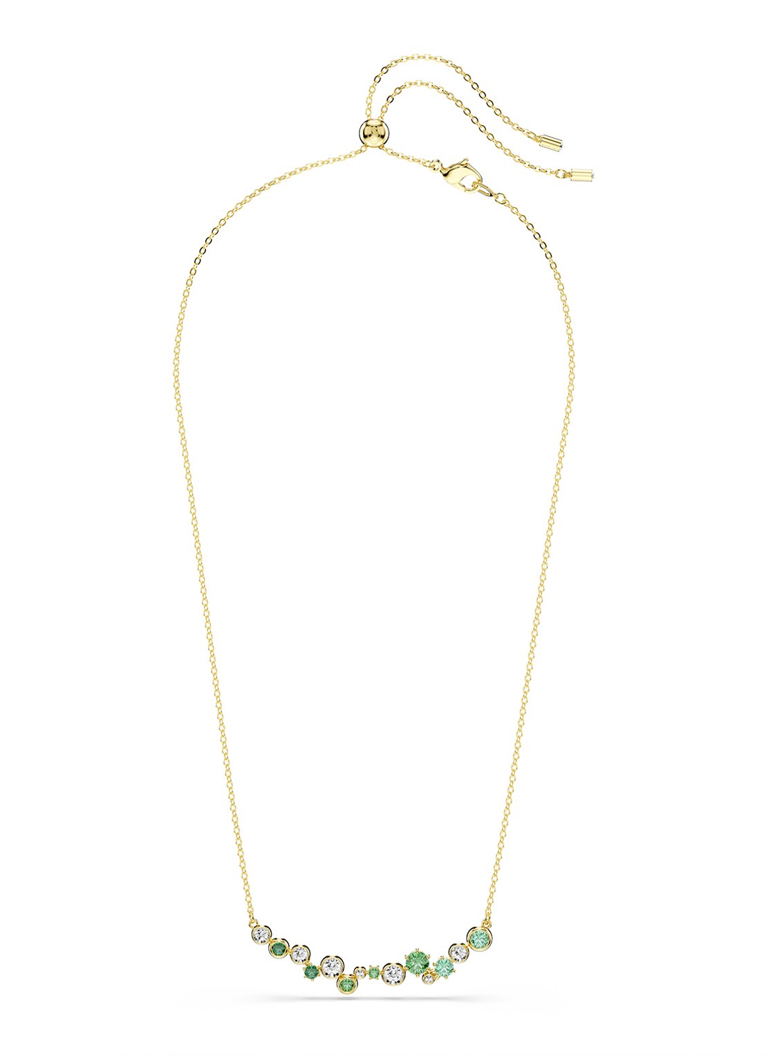Swarovski Constella ketting met zirkonia - detail 3 goud