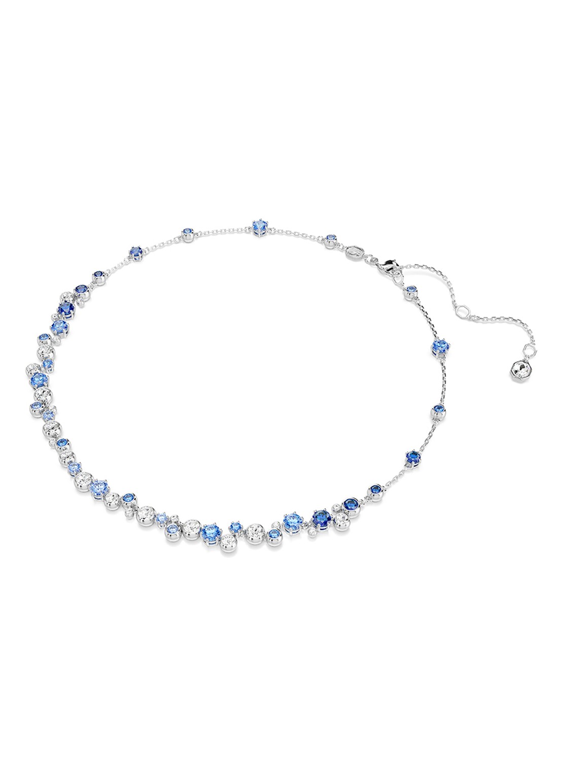 Swarovski Constella ketting met zirkonia - detail 2 zilver