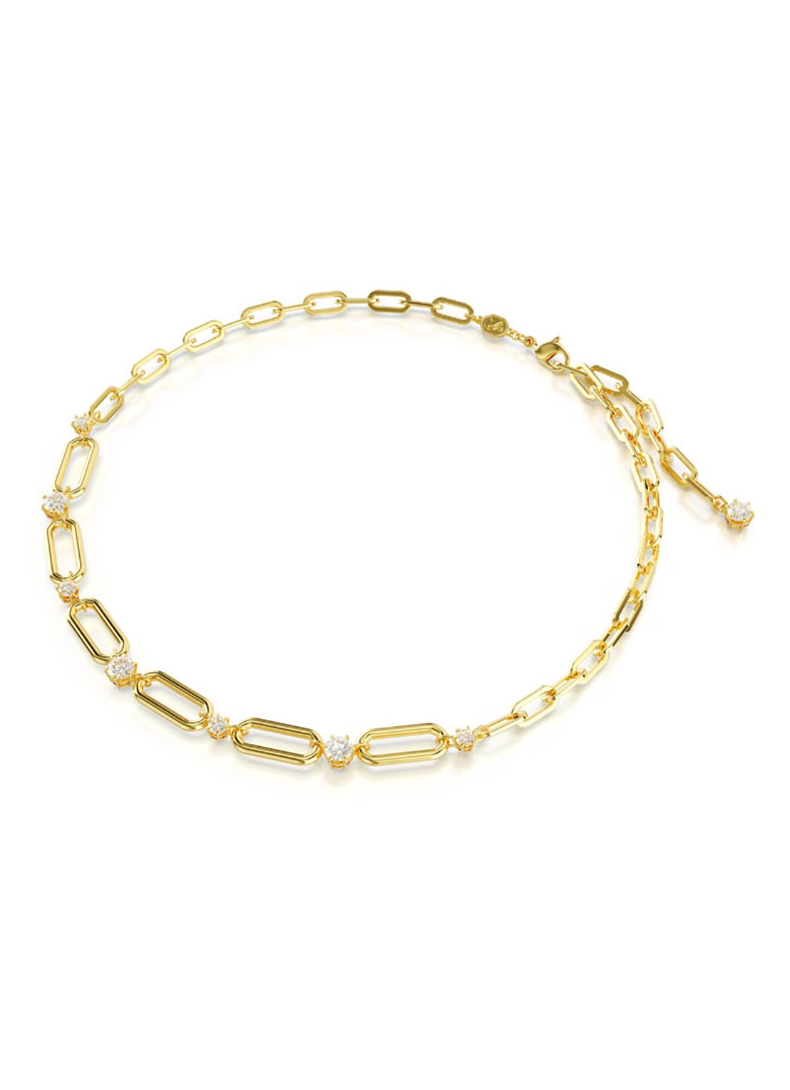Swarovski Constella ketting verguld - detail 2 goud