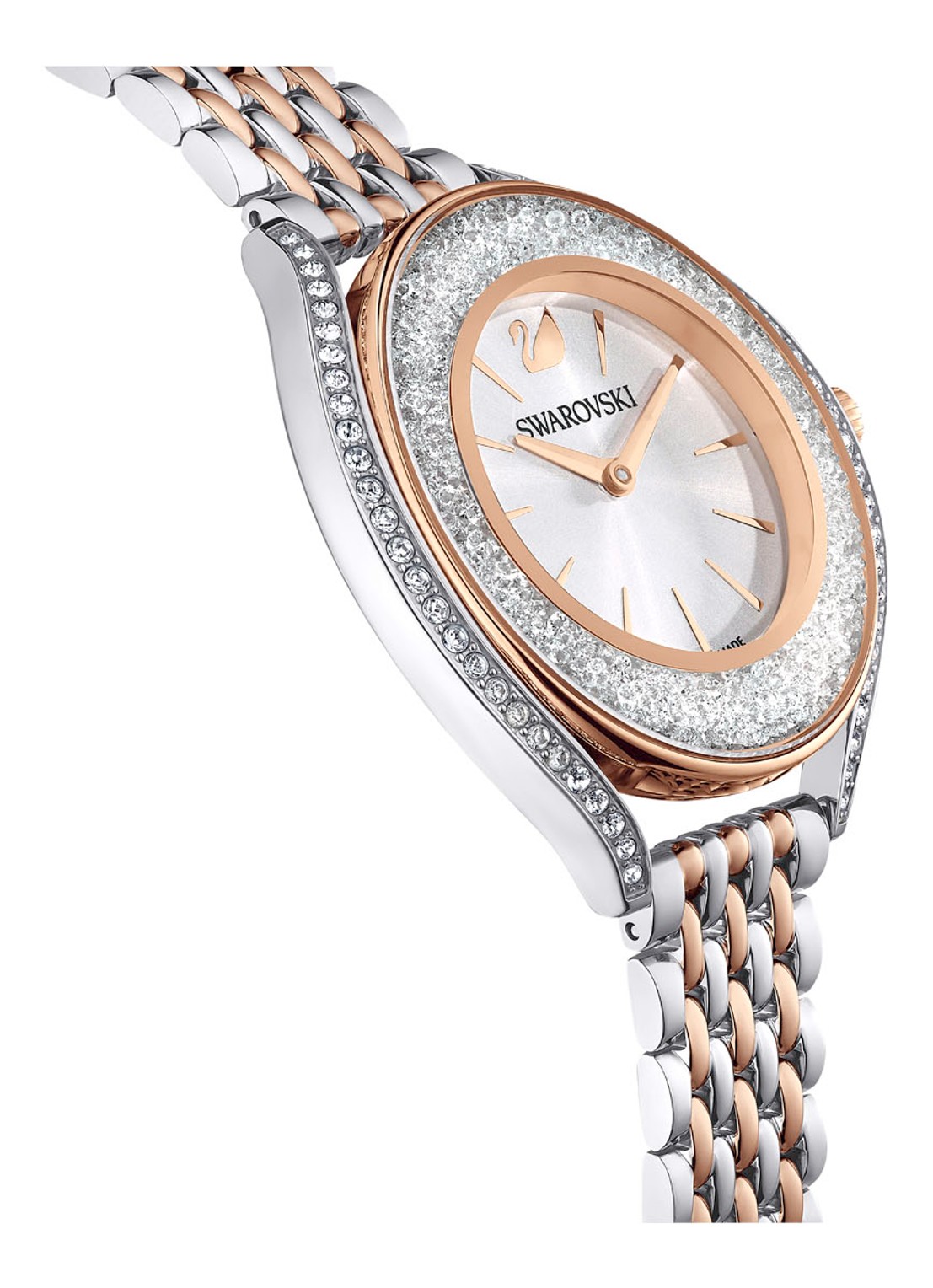 Swarovski Cry Aura horloge 5644075 - detail 4 zilver