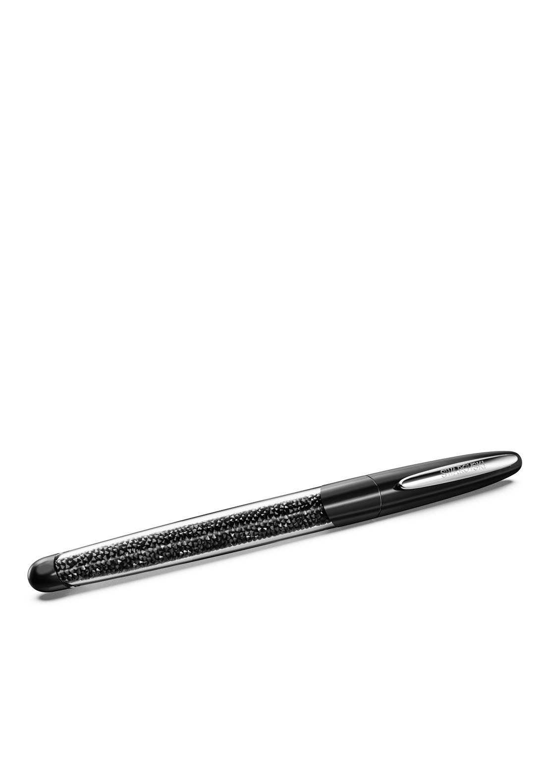 Swarovski Crystalline Nova balpen - voorkant zwart