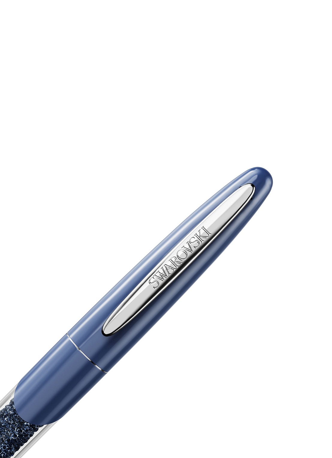 Swarovski Crystalline Nova balpen - detail 3 blauw