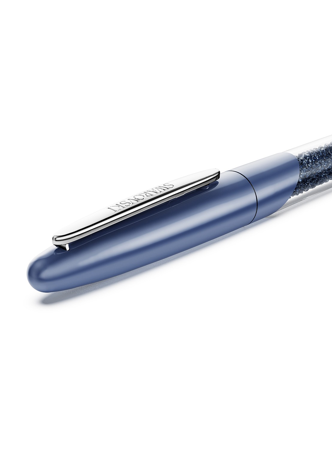 Swarovski Crystalline Nova balpen - detail 4 blauw