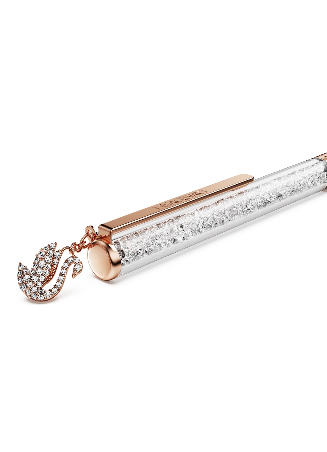 Swarovski Crystalline pen met Swarovski kristal - detail 3 roségoud