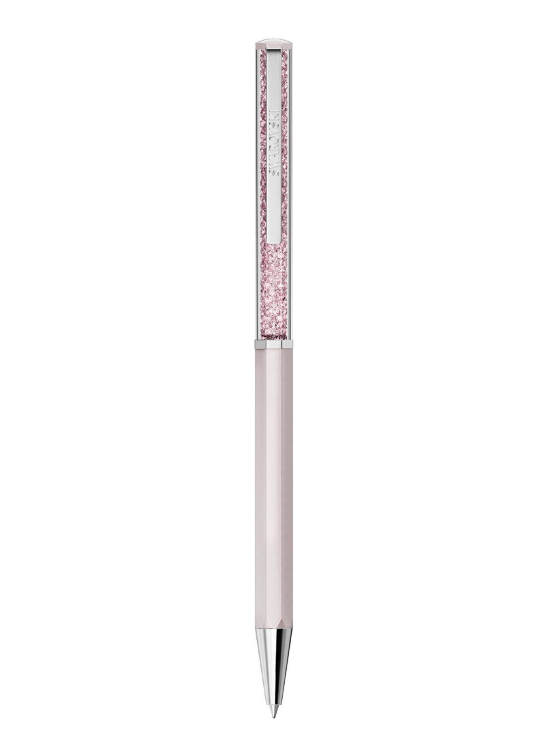 Swarovski Crystalline pen met Swarovski kristal  - detail 2 roze